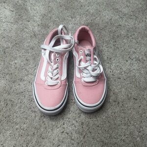Vans Kids Sneakers in Pink and White